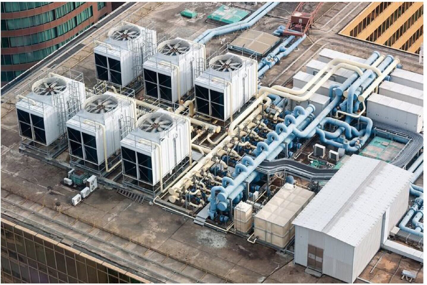 Кондиционирование под ключ Чиллеры, ККБ, VRF Cold Trade Service